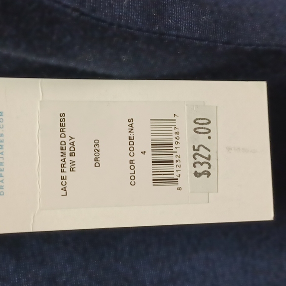 SOLD 🪻🎀👗🎀🪻PRICE DROP TODAY ONLY  🎀👗🎀NWT BEAUTIFUL DRAPER JAMES DRESS - Picture 6 of 10